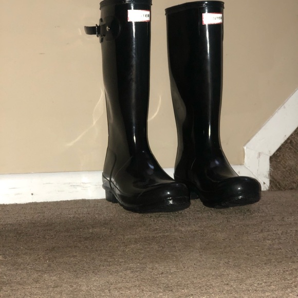 Hunter Original Kids’ Gloss Rain Boots. Never Worn - Picture 4 of 4
